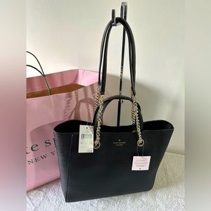Kate Spade Infinite Triple Compartment Tote Large Black